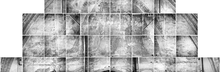 Marienkirche Berlin-Mitte – Wandmalerei Schutzmantelmadonna