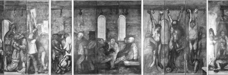 Plötzenseer Totentanz von Alfred Hrdlicka